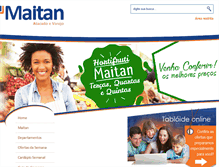 Tablet Screenshot of maitan.com.br